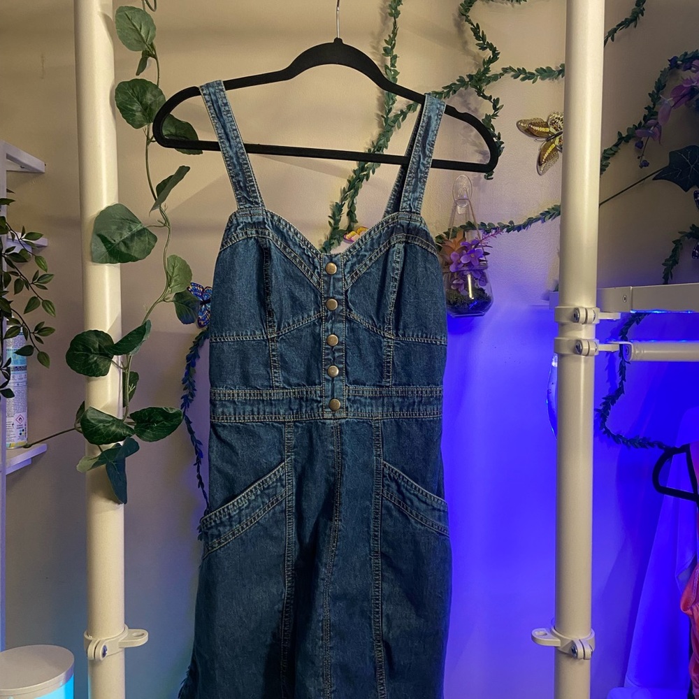 Jean Dress With Pockets